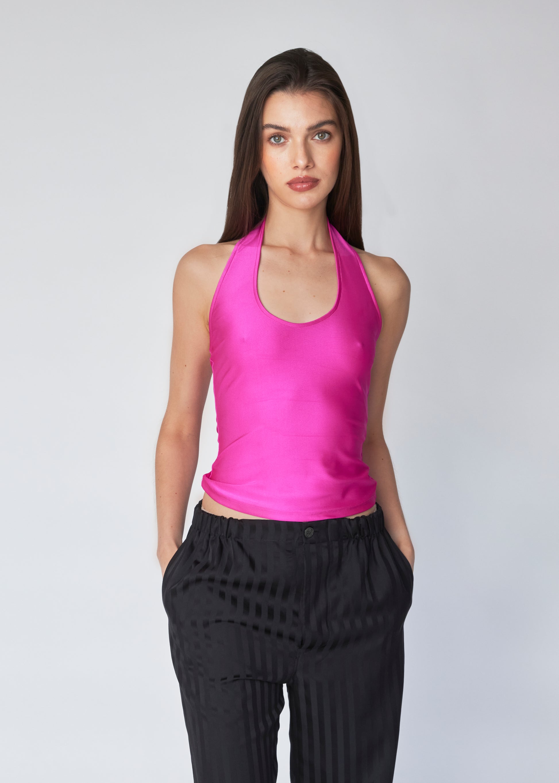 INFINITY HALTER - Fuschia