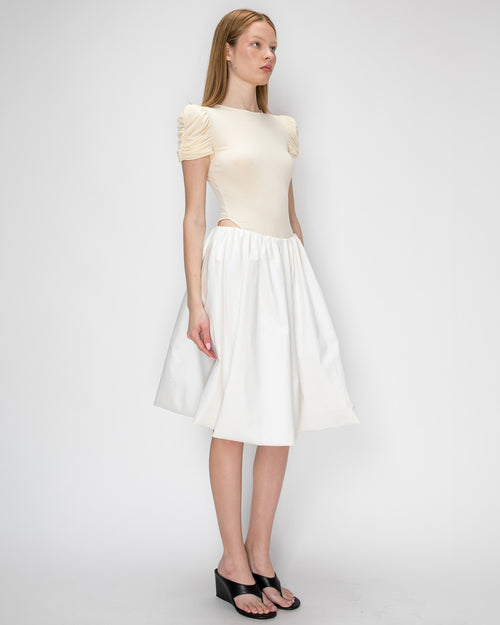 BUBBLES Skirt - white