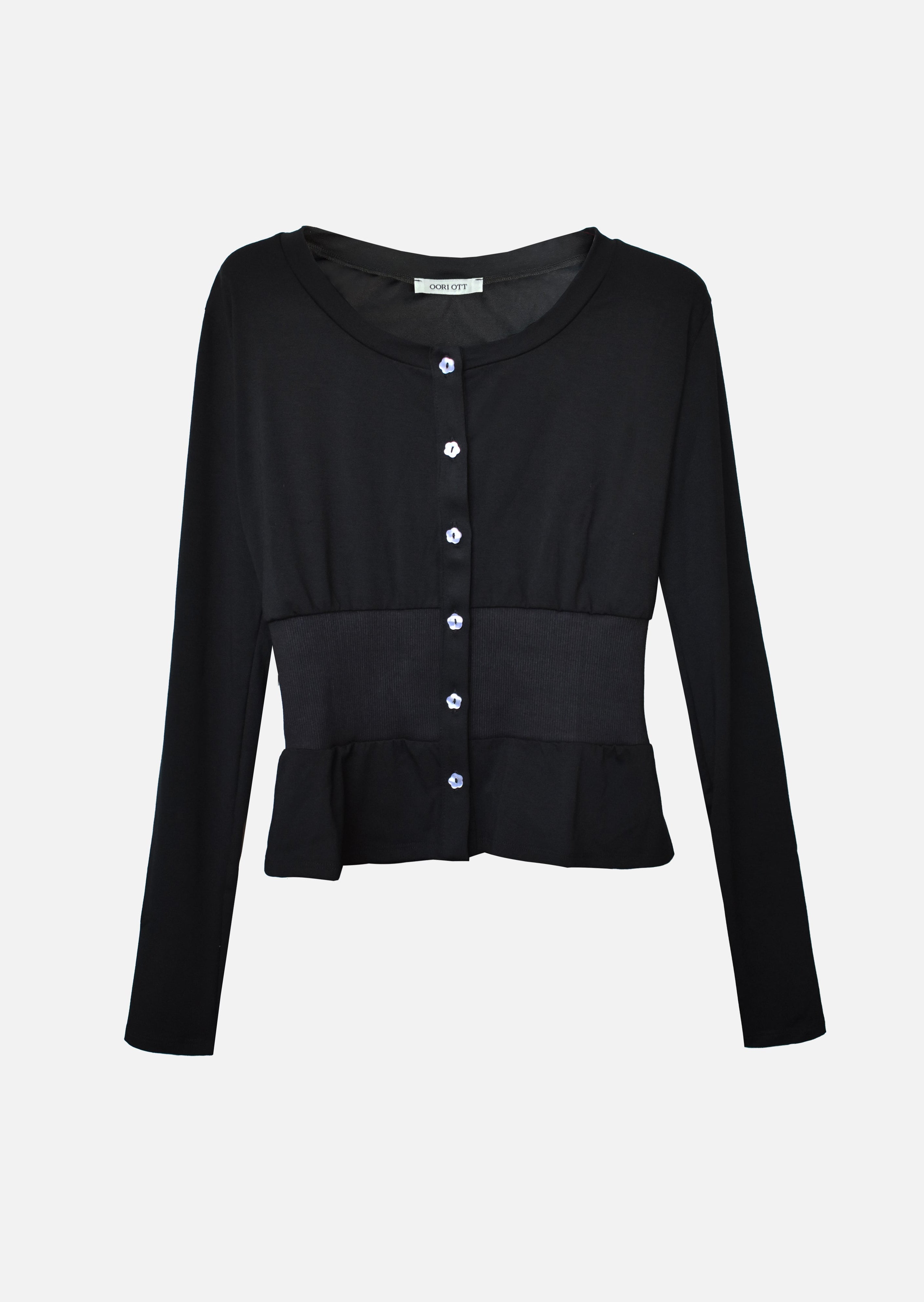 Daisy Longsleeve - Black