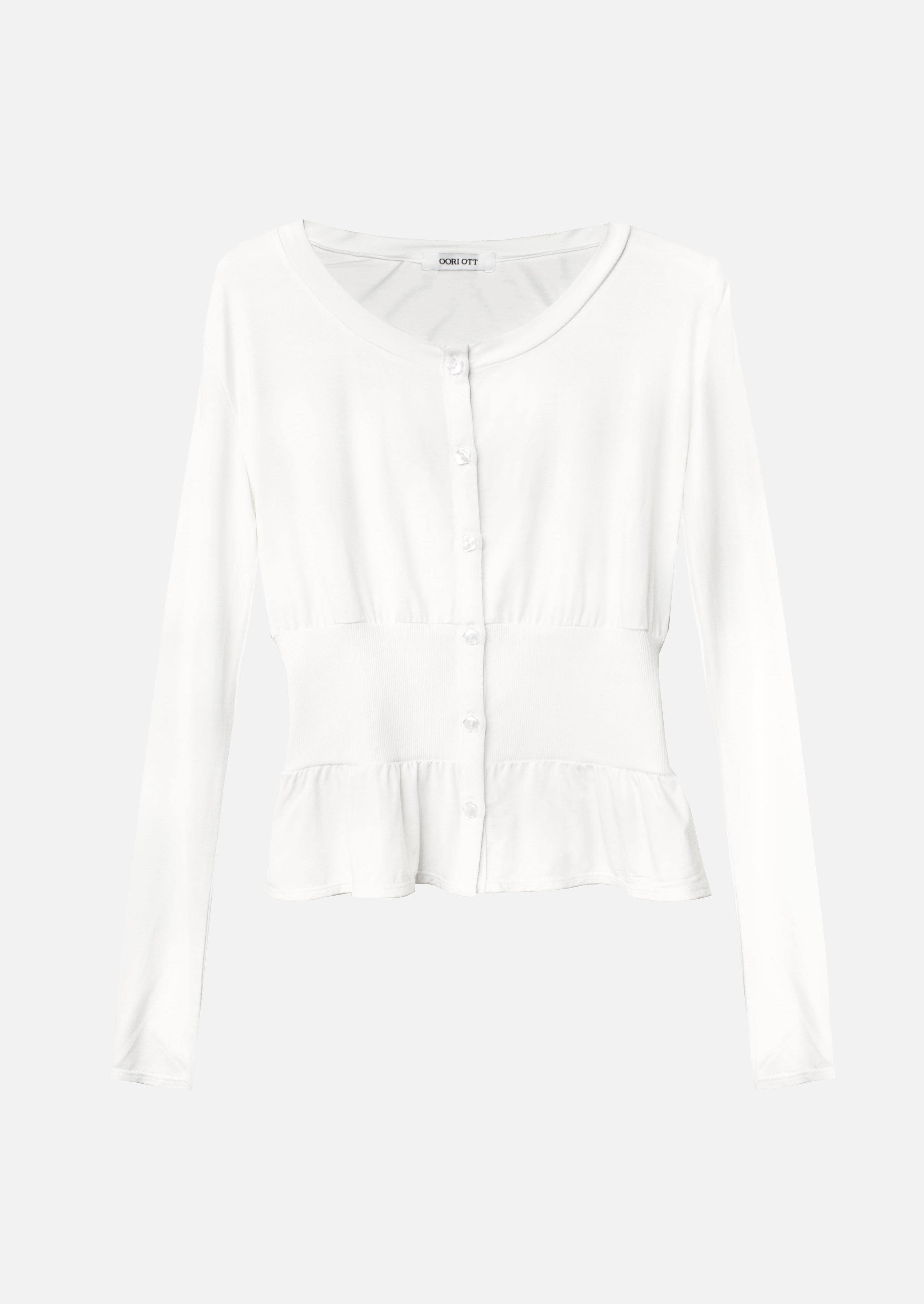 Daisy Longsleeve - white