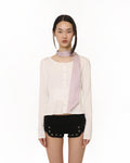 Daisy Longsleeve - white