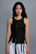 IRIS TANK  | NOIR