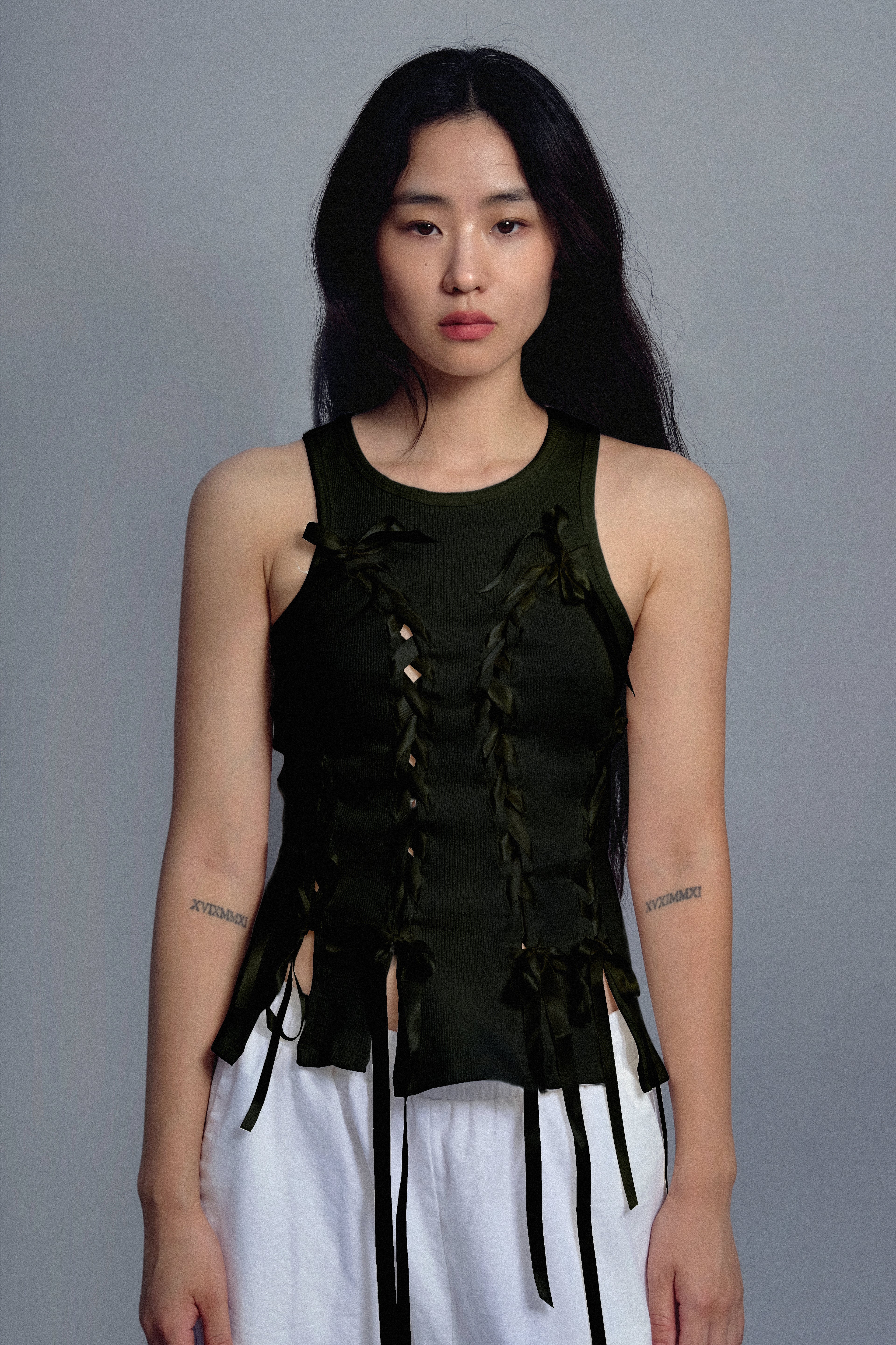 IRIS TANK  | NOIR