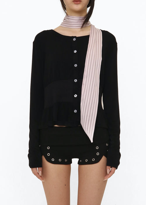 Daisy Longsleeve - Black